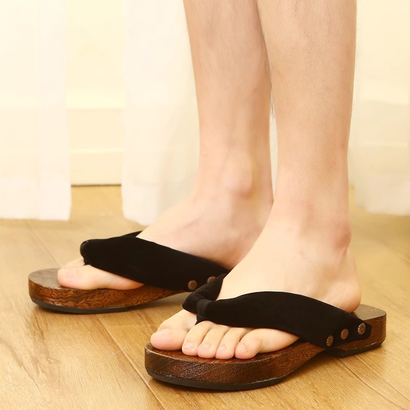 Anime Ninja Summer Clogs Slipp - Geta Wooden Sandal ulasan dan harga