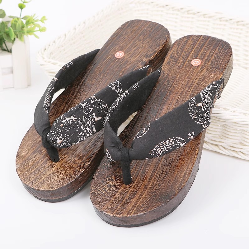 Anime Ninja Summer Clogs Slipp - Geta Wooden Sandal ulasan dan harga