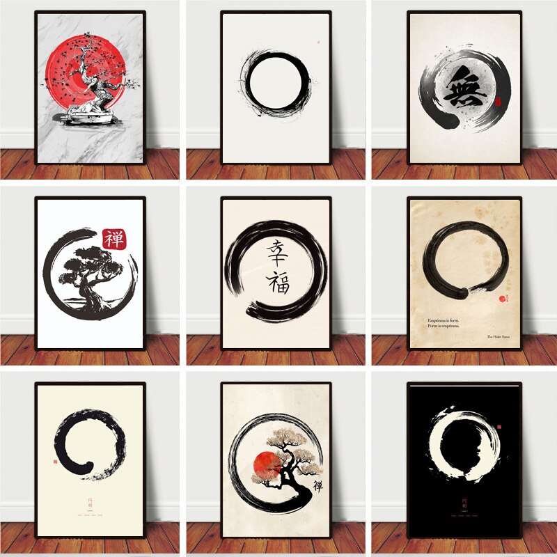Zen Enso Circle Japanese Style - Japanese Lifestyle ulasan dan harga