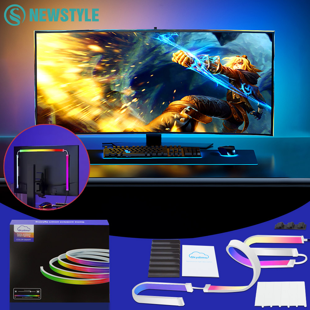 Smart LED Gaming Strip Light C - Philips Bulb Hue ulasan dan harga