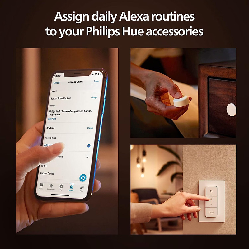 Philips Hue Smart Dimmer Switc - Philips Bulb Hue ulasan dan harga