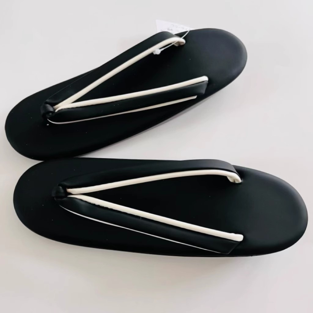 Japanese Women Geta Sandals PU - Geta Wooden Sandal ulasan dan harga