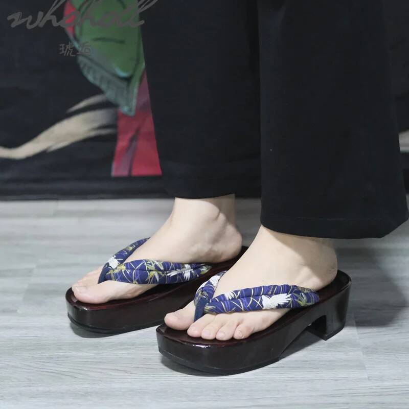 Japanese Wooden Gets Summer Wo - Geta Wooden Sandal ulasan dan harga