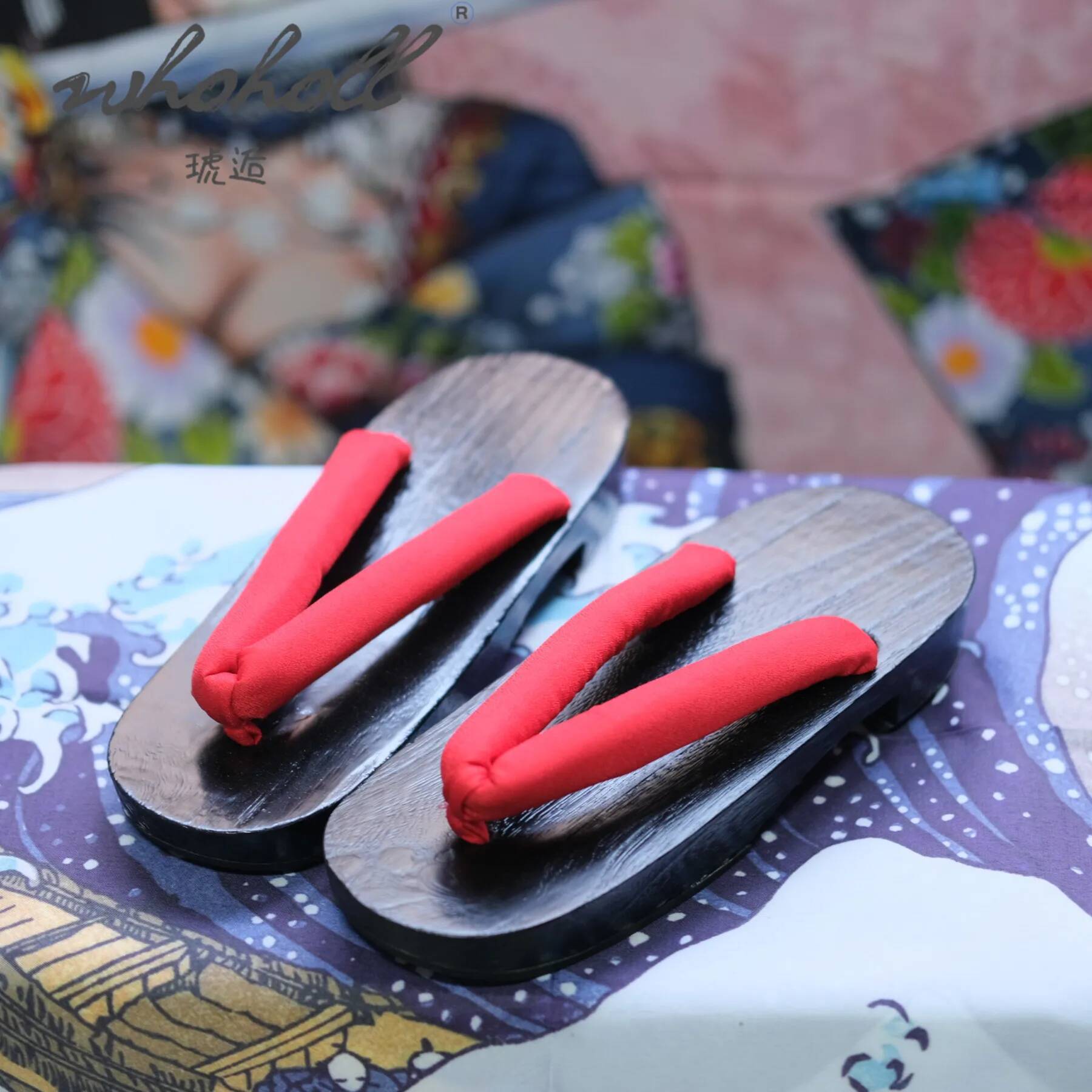 Summer Women Japanese Wooden G - Geta Wooden Sandal ulasan dan harga