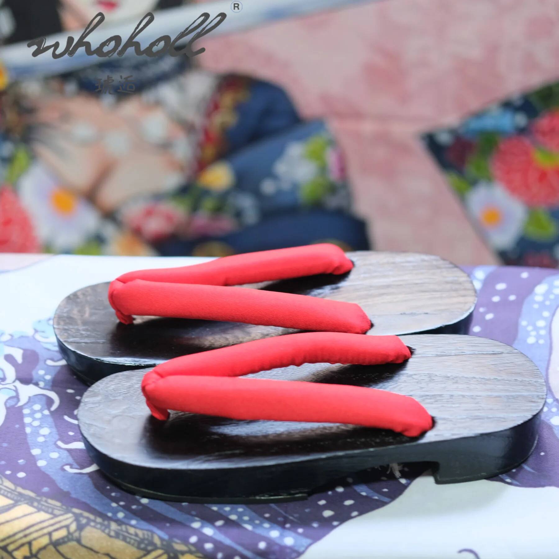Summer Women Japanese Wooden G - Geta Wooden Sandal ulasan dan harga