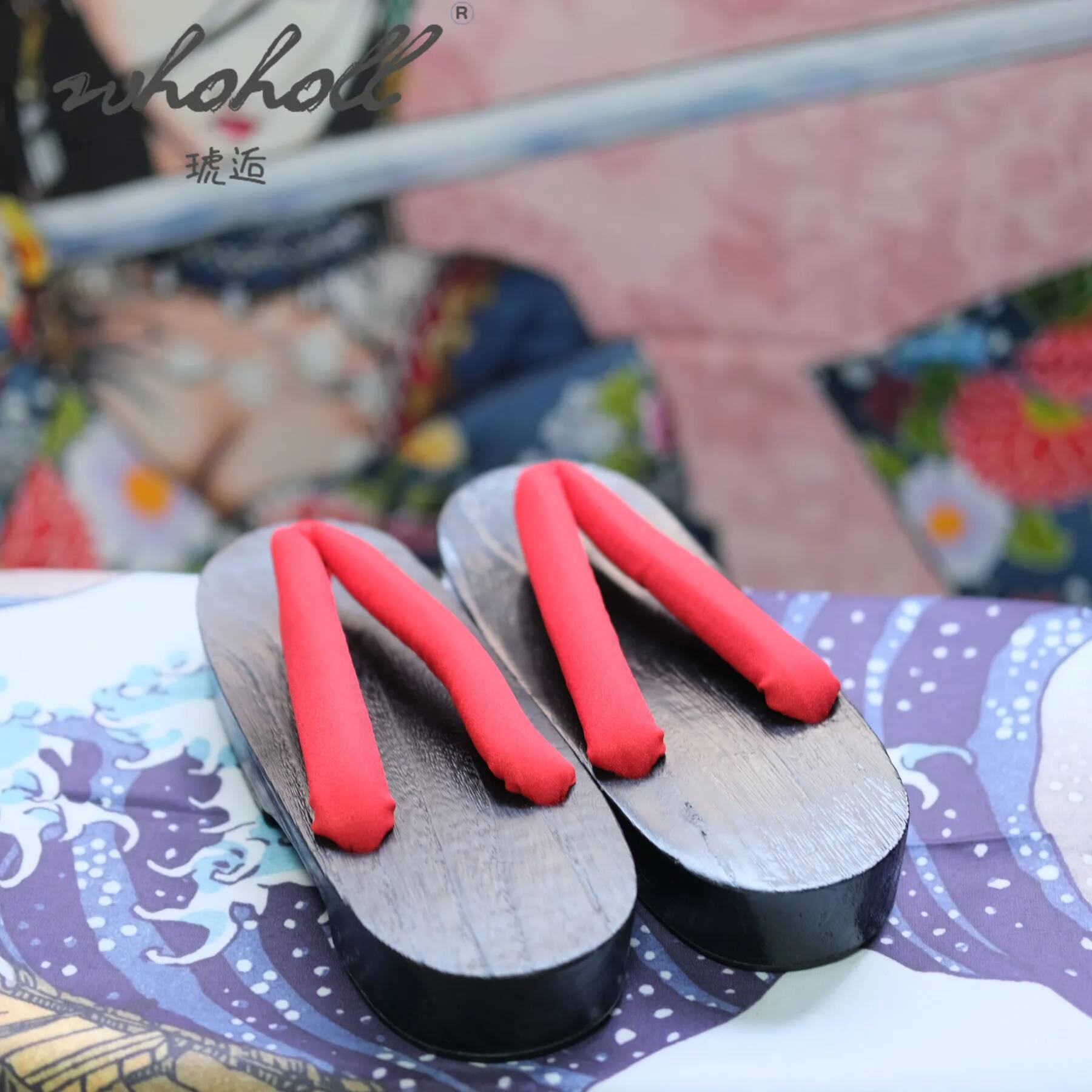 Summer Women Japanese Wooden G - Geta Wooden Sandal ulasan dan harga