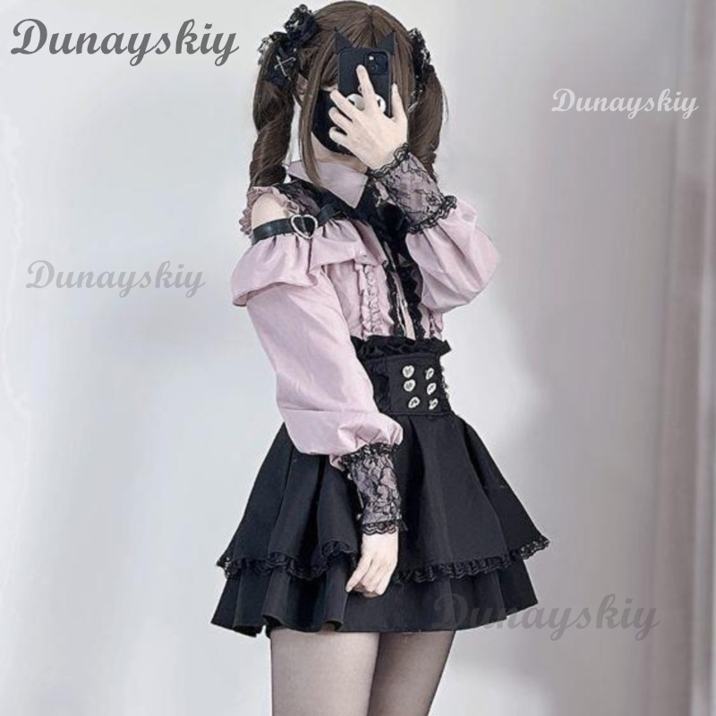 Jirai Kei Lolita Outfit Girls  - Japanese Lifestyle ulasan dan harga