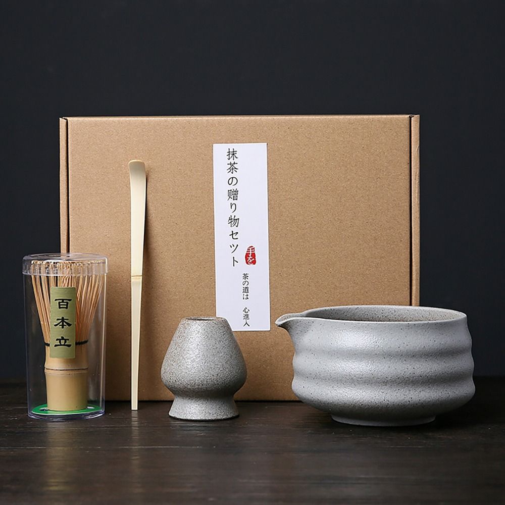 4PCS New Bamboo Ceramic Japane - Bamboo Whisk Chasen ulasan dan harga