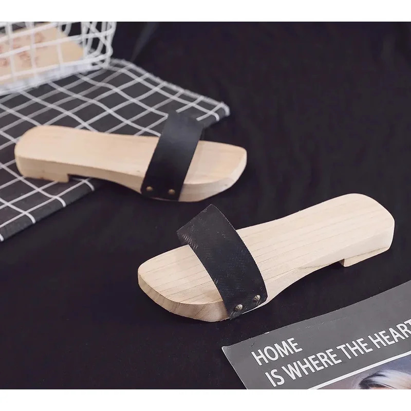 Jemma Leong Japanese Anime Sha - Geta Wooden Sandal ulasan dan harga