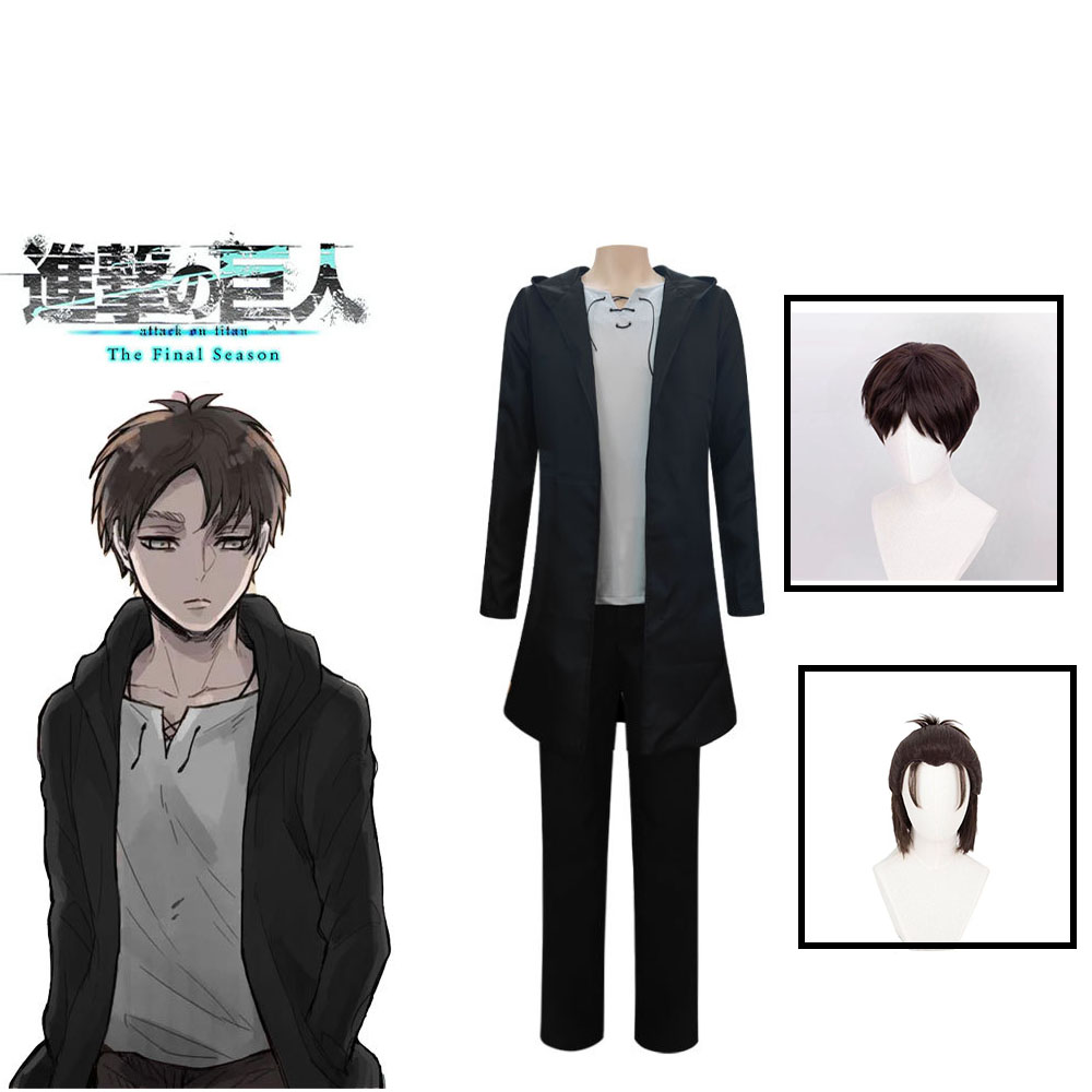 Eren Jaeger Cosplay Costume An - Japanese Lifestyle ulasan dan harga