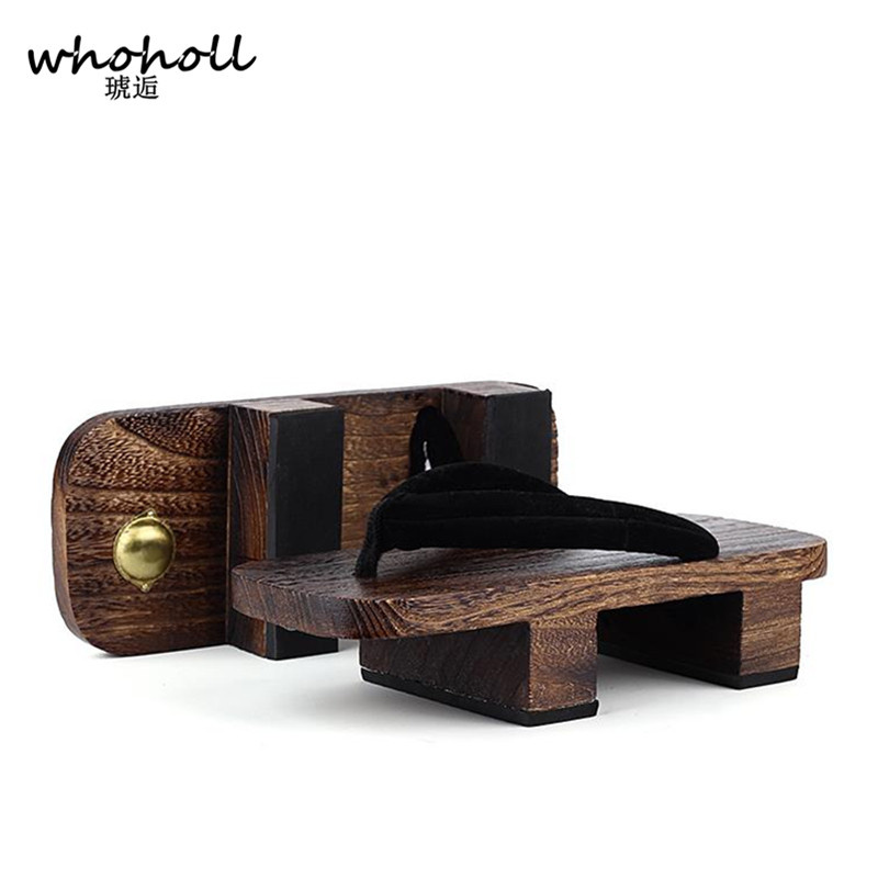 WHOHOLL Geta Two-toothed Sanda - Geta Wooden Sandal ulasan dan harga