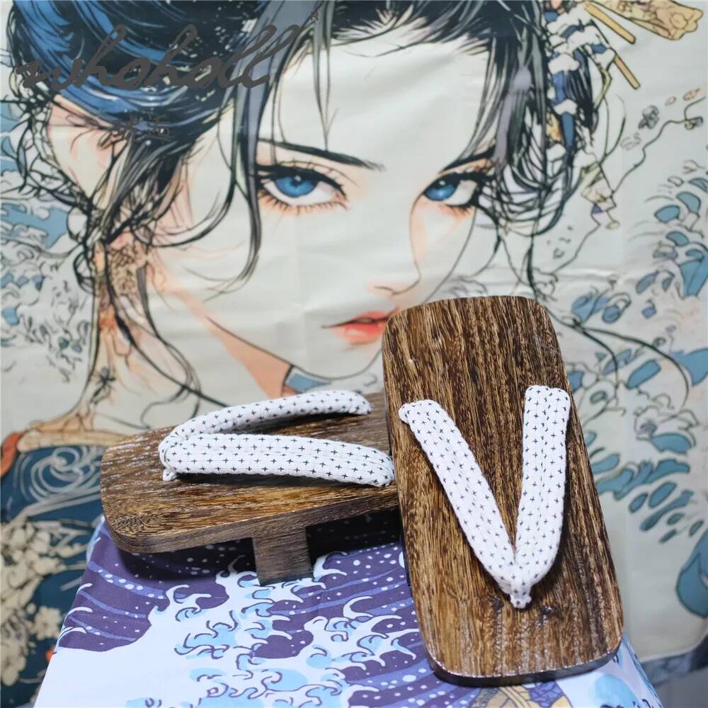 Unisex Japanese Wooden Geta Sa - Geta Wooden Sandal ulasan dan harga