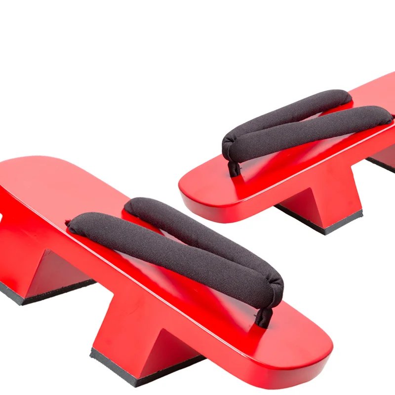 Women's Cosplay Shoes Red Pain - Geta Wooden Sandal ulasan dan harga
