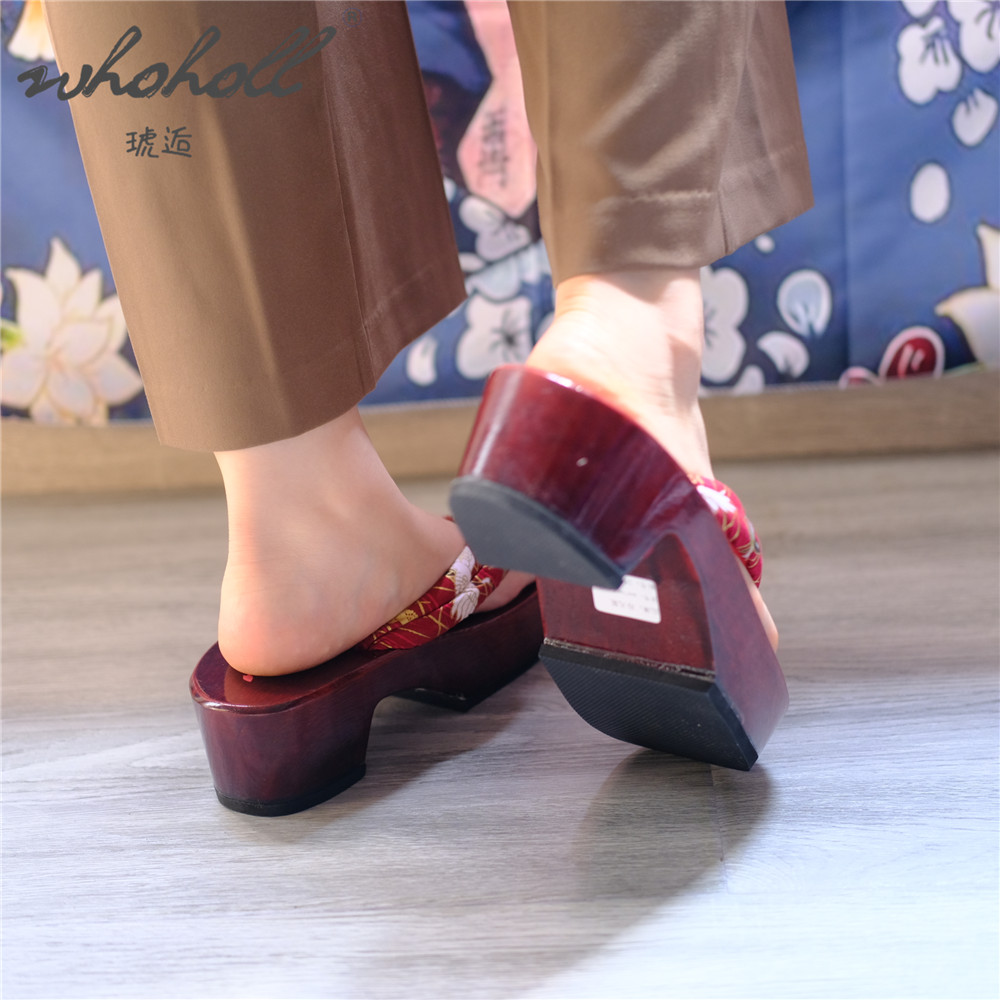Japanese Geta Animation Coplay - Geta Wooden Sandal ulasan dan harga