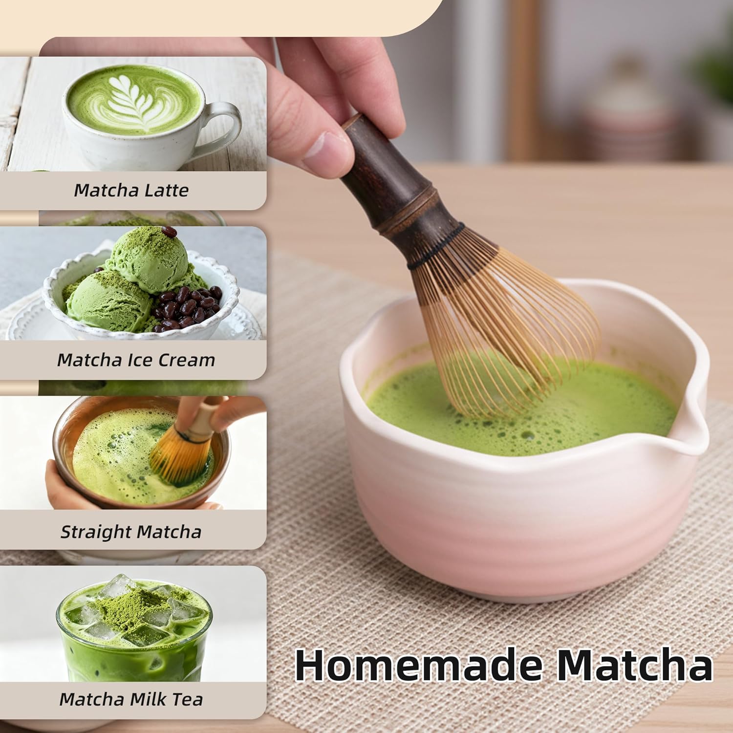 Shin Chasen Handmade Bamboo Ma - Bamboo Whisk Chasen ulasan dan harga