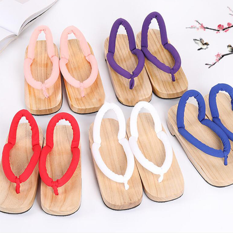 Geta Cosplay Summer Sandals EV - Geta Wooden Sandal ulasan dan harga