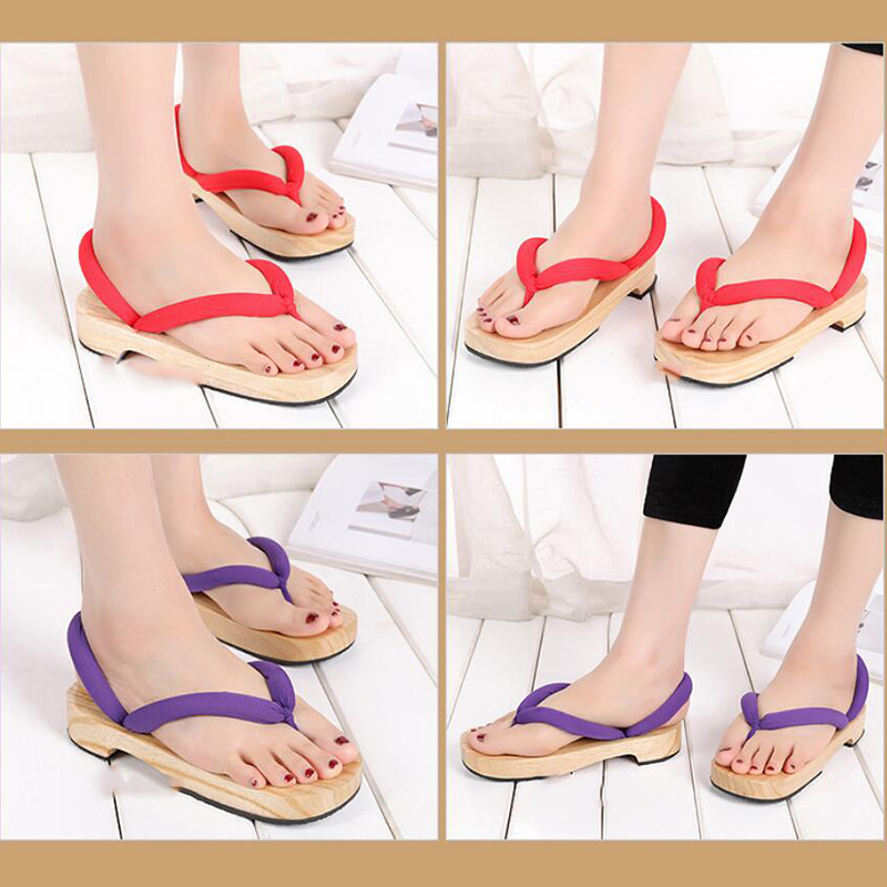 Geta Cosplay Summer Sandals EV - Geta Wooden Sandal ulasan dan harga