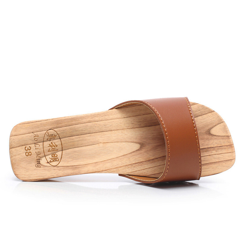 Women Wooden Slippers Summer J - Geta Wooden Sandal ulasan dan harga