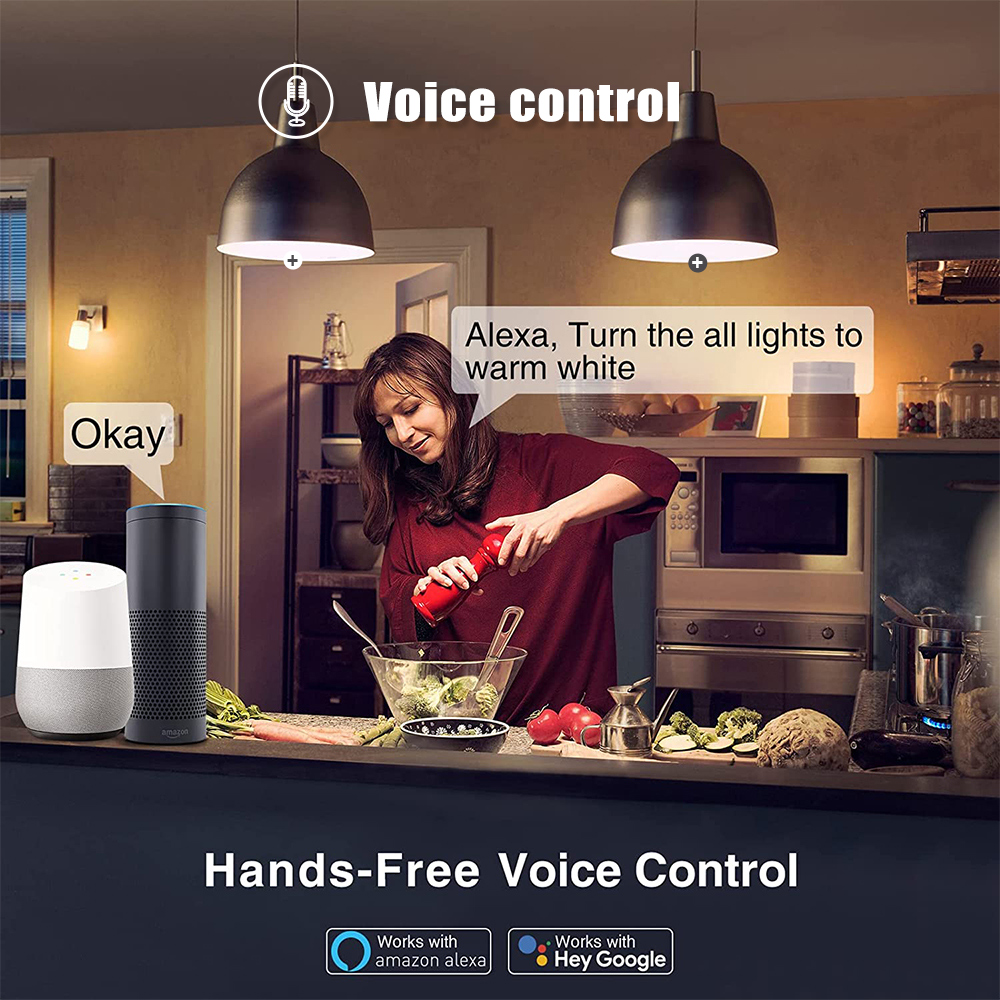 Tuya WiFi GU10 Smart LED Light - Philips Bulb Hue ulasan dan harga